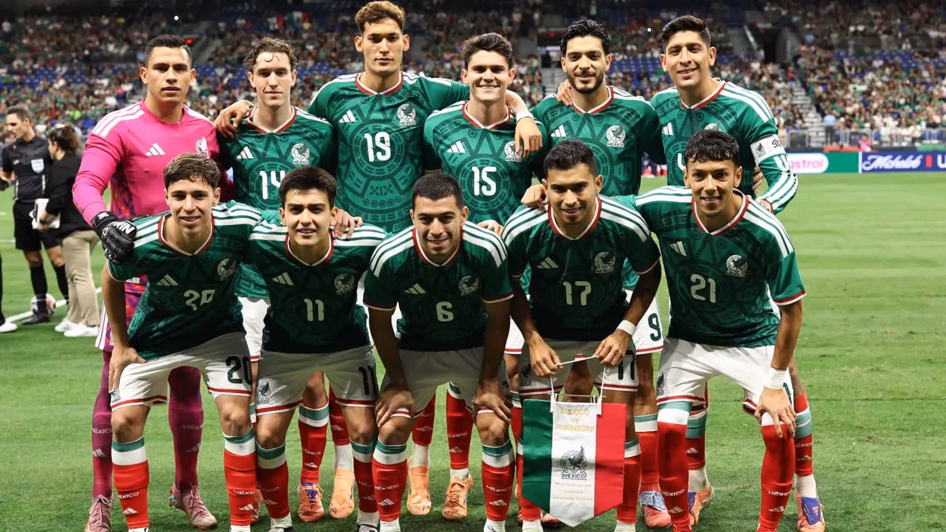 team photo for Mexico
