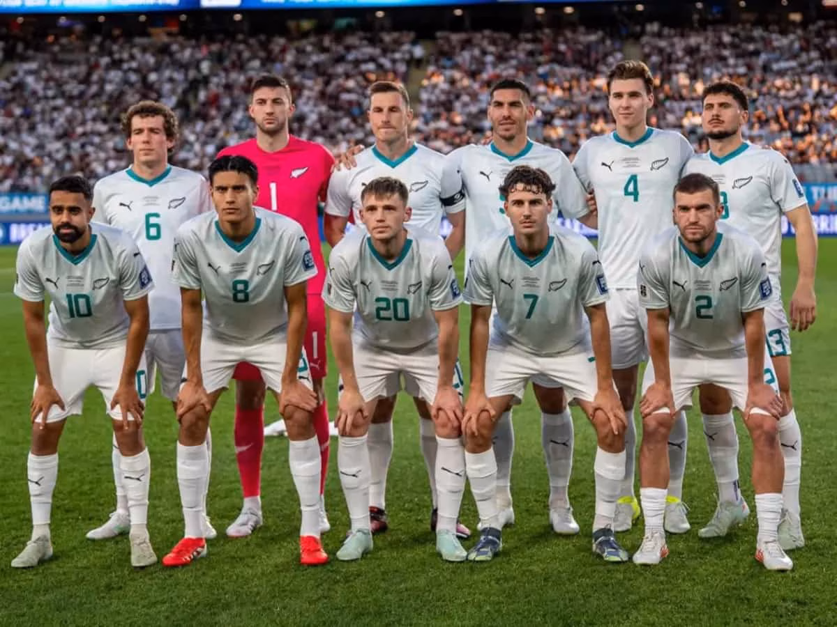 team photo for New Zealand