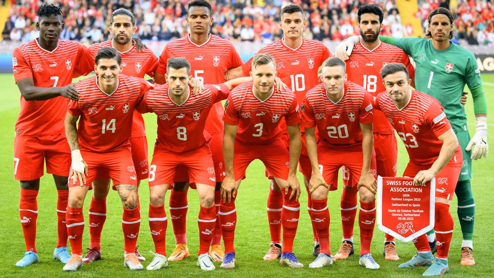 team photo for Switzerland